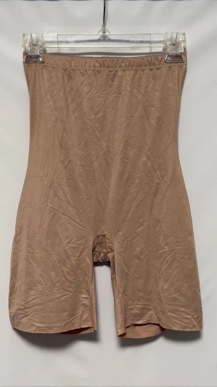 Assets Spanx high waisted mid thigh Shapewear size large